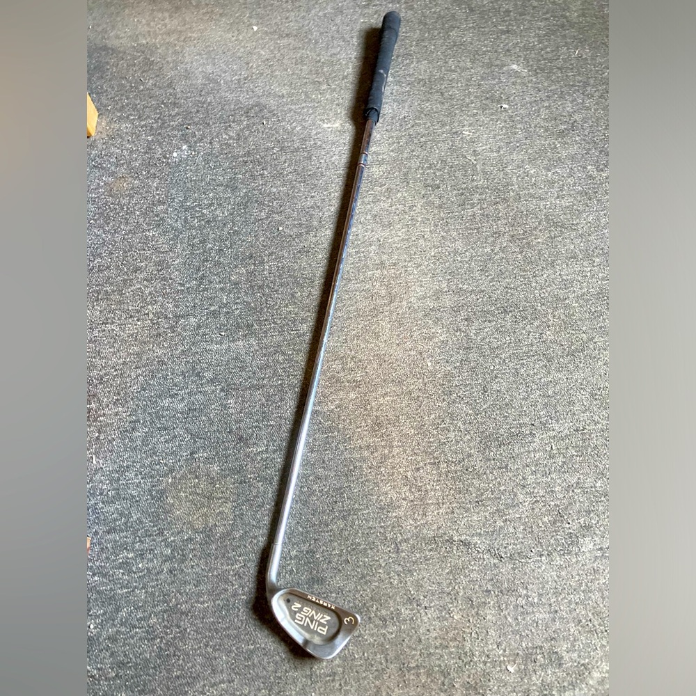 PING zing 2 golf Club with Black Grip 3 iron karsten